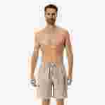 صورة Erkek Baie Keten Bermuda