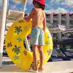 صورة Erkek Çocuk Micro Ronde Des Tortues Jirise Mayo