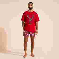 صورة Erkek Graphic Lobsters Tareck Tişört