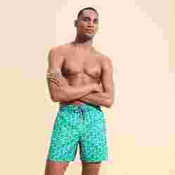 صورة Erkek Micro Ronde Des Tortues Rainbow Mahina Mayo