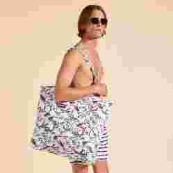 صورة Unisex Rainbow Birds Babette Çanta