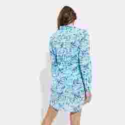 صورة Kadın Florence Flowers Tie & Dye Gömlek