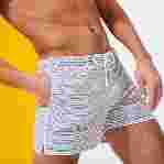 صورة Erkek Vintage 1971 Rayures Seersucker Maurice Mayo