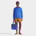 صورة Erkek Caroubis Keten Gömlek