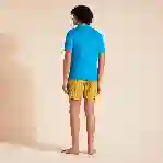 صورة Erkek Pyramid Keten Polo