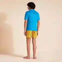 صورة Erkek Pyramid Keten Polo
