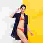 صورة Kadın Fragance Keten Gömlek