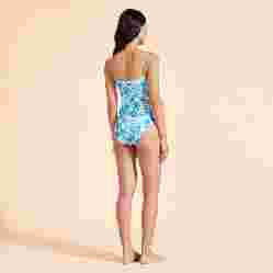 صورة Kadın Tahiti Flowers Facette Mayo