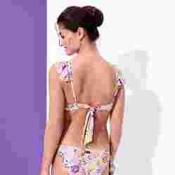 صورة Kadın Rainbow Flowers Lizzy Bikini Üstü