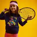 صورة Kız Çocuk Galapa Multicolore Turtle Sweatshirt