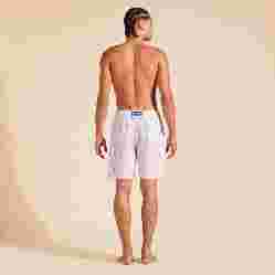 صورة Erkek Baie Keten Bermuda