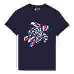 صورة Erkek Embroidered Turtle Thom Tişört