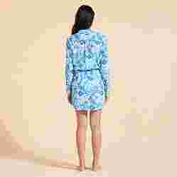 صورة Kadın Tahiti Flowers Florence Gömlek