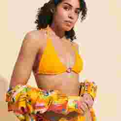 صورة Kadın Flou Bikini Üstü