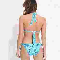 صورة Kadın Fleche Flowers Tie & Dye Bikini Üstü