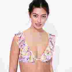 صورة Kadın Rainbow Flowers Lizzy Bikini Üstü