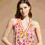 صورة Kadın Nava Iris Lace- Vilebrequin x Poupette St Barth Plaj Giyim