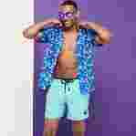 صورة Erkek Solid Bicolore Mokami Mayo