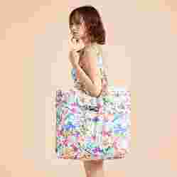 صورة Unisex Happy Flowers Babel Çanta