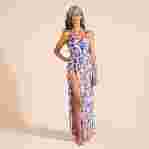 صورة Kadın Tahiti Flowers Pareo