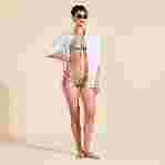 صورة Kadın Flowers Fucci Bikini Üstü