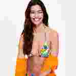 صورة Kadın Marguerites Fleur Bikini Üstü