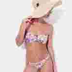 صورة Kadın Rainbow Flowers Fraz Bikini Altı