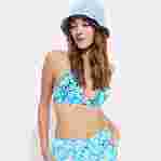 صورة Kadın Fleche Flowers Tie & Dye Bikini Üstü