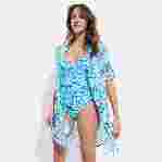 صورة Kadın Florence Flowers Tie & Dye Gömlek