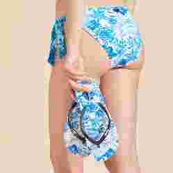 صورة Kadın Tahiti Flowers Coppa Terlik