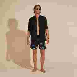 صورة Erkek Caroon Keten Gömlek