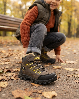 Resim Çocuk Outdoor Trekking Kışlık Bağcıklı Cırtlı Spor Bot