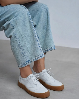 Resim Kadın Taba Kauçuk Taban Bağcıklı Sneaker Günlük Rahat Spor Ayakkabı