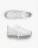 Resim Kadın Beyaz Yüksek Taban  Bağcıklı Günlük Yürüyüş Sneaker Air Spor Ayakkabı