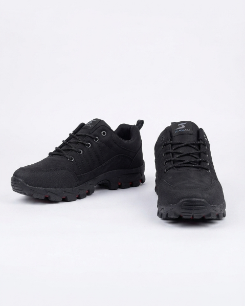 Resim Erkek Kalın Tırtıklı Taban Bağcıklı Günlük Spor Ayakkabı / Sneaker