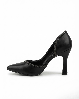 Resim Kadın 8 Cm Kadeh Topuk Taşlı Stiletto Topuklu Ayakkabı