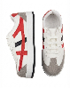 Resim Kadın Şeritli Bağcıklı Düz Taban Sneakers Spor Ayakkabı