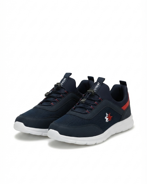 Resim Erkek Stoperli Bağcıklı Fileli Günlük Sneaker Spor Ayakkabı
