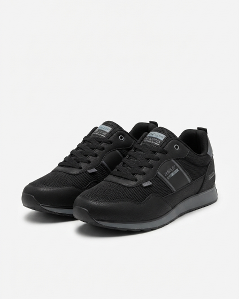 Resim Erkek Fileli Bağcıklı Konforlu Günlük Sneaker Spor Ayakkabı
