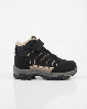 Resim Erkek Çocuk Outdoor Trekking Kışlık Bağcıklı Cırtlı Spor Bot