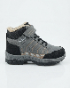 Resim Erkek Çocuk Outdoor Trekking Kışlık Bağcıklı Cırtlı Spor Bot