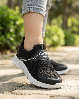 Resim Çocuk Bağcıksız Esnek Yüksek Taban Günlük Spor Ayakkabı Sneaker