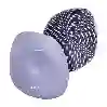 Resim Geske Metal Detaylı Silikonlu Vücut Temizleme Fırçası Mor