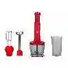Resim Stilevs Kendo Plus El Blender Seti - Kırmızı  (Teşhir Ürünü)
