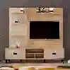 Resim Movemo 180 cm TV Ünitesi Atlantik Çam-Traverten