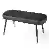 Resim Aksu Sırtsız Bench Siyah