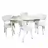 Resim Okyanus Açılır Masa Takımı Beyaz