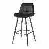 Resim Riva Bar Sandalyesi Siyah