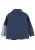 Resim Colorblock Kot Gömlek 19811