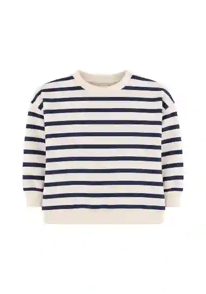 Resim Çizgili Sweatshirt 17002